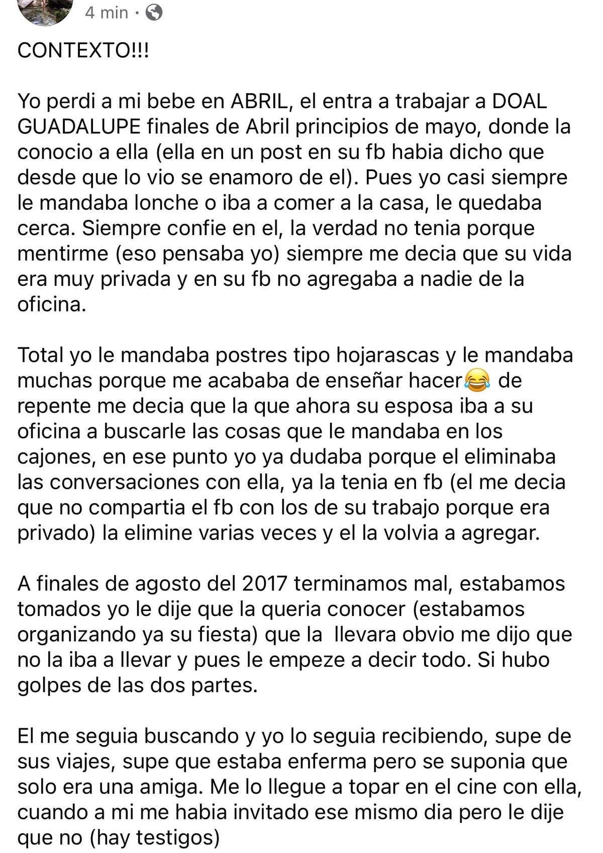 Una historia de amor se hace viral en TikTok y resulta ser que comenzó como infidelidad