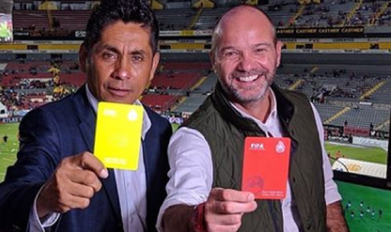Jorge Campos y Luis García