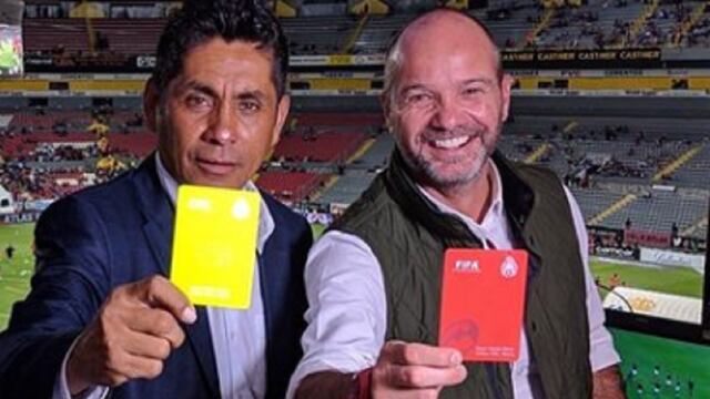 Jorge Campos y Luis García