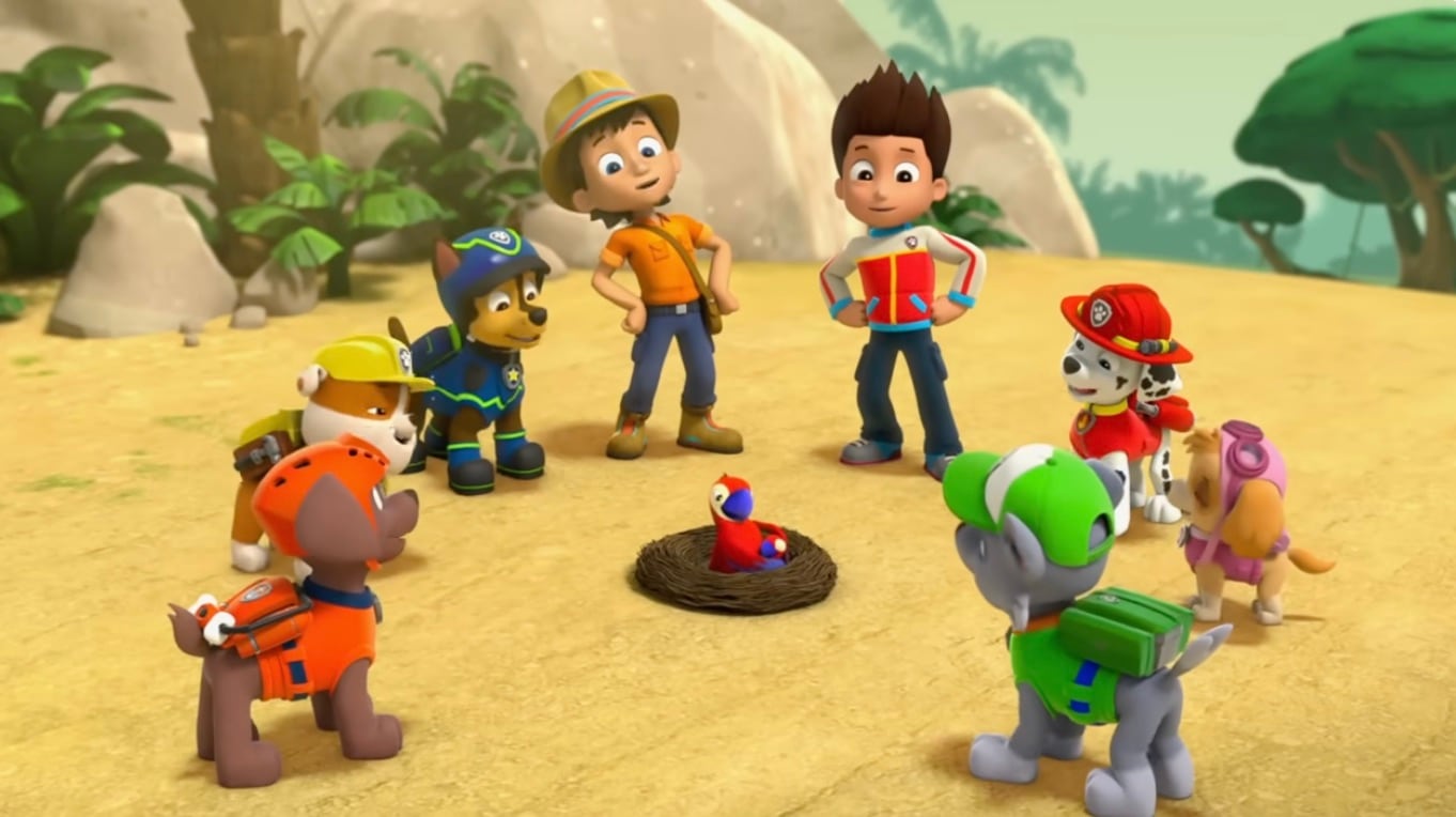 Paw Patrol por el Día Mundial del Loro