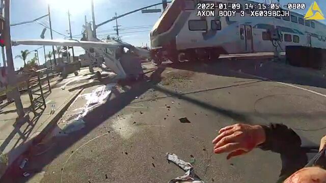 Accidente de tren y piloto