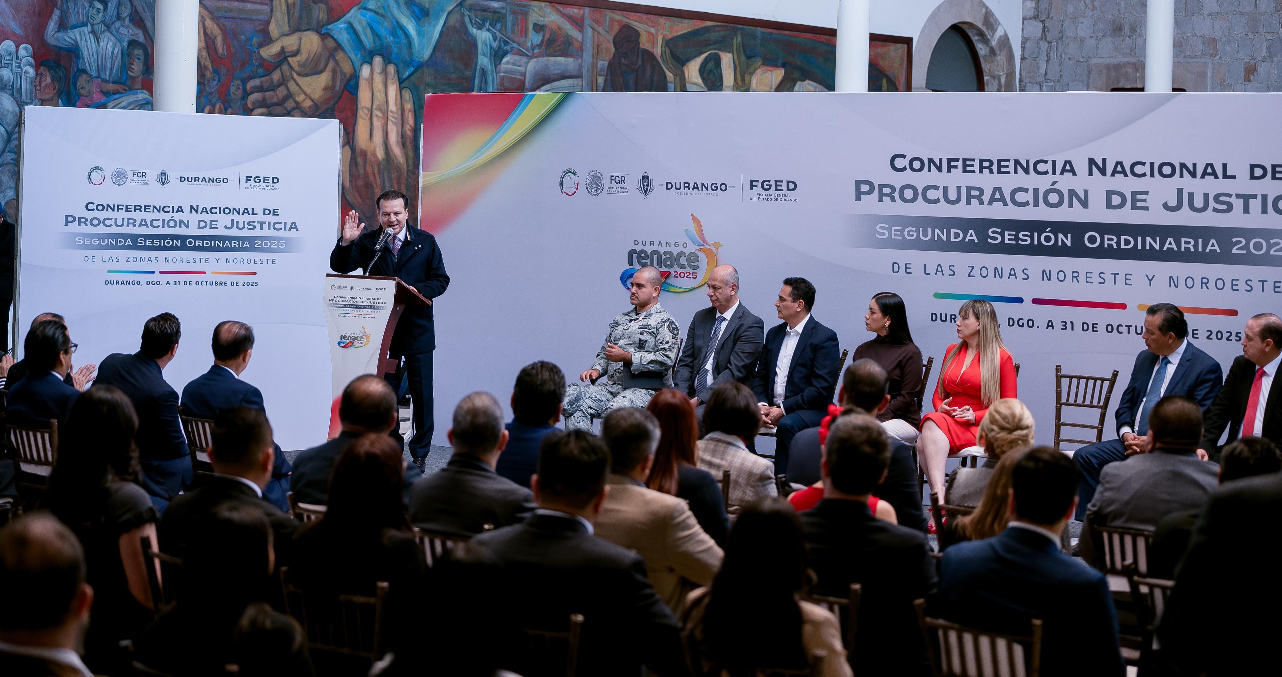 Durango sede de la Conferencia Nacional de Procuración de Justicia 2025.