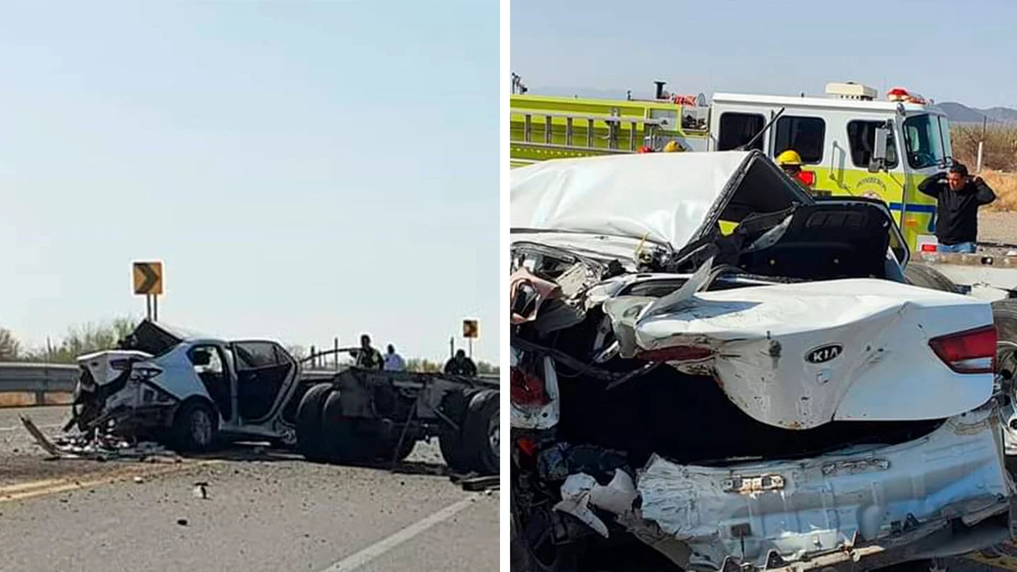 Accidente en Sonora