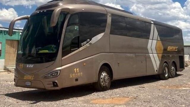 HAN SIDO LOCALIZADOS LOS CHOFERES DEL AUTOBÚS QUE FUE INTERCEPTADO EN MATEHUALA