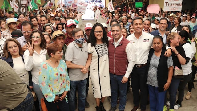 Carlos Ulloa y Omar García Harfuch convocan a miles en inicio de campaña