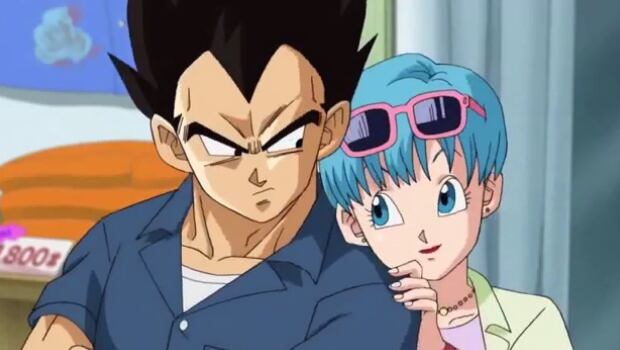 Vegeta y Bulma