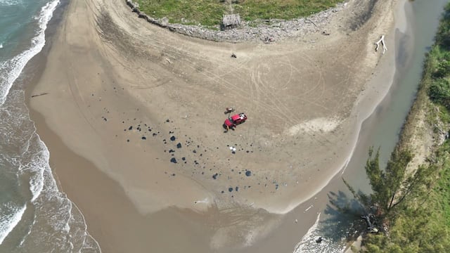 Derrame de hidrocaburos en las costas de Veracruz