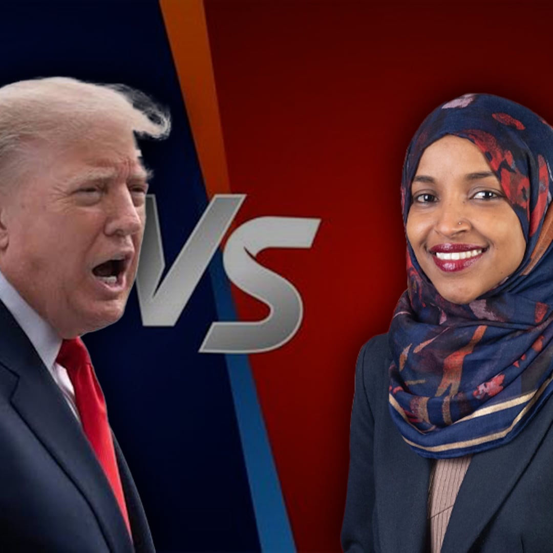 Trump acusa de corrupta a Ilhan Omar y niega intimidación política en su contra