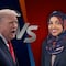 Trump acusa de corrupta a Ilhan Omar y niega intimidación política en su contra