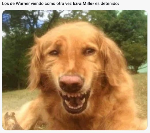 Memes de Ezra Miller y su segundo arresto
