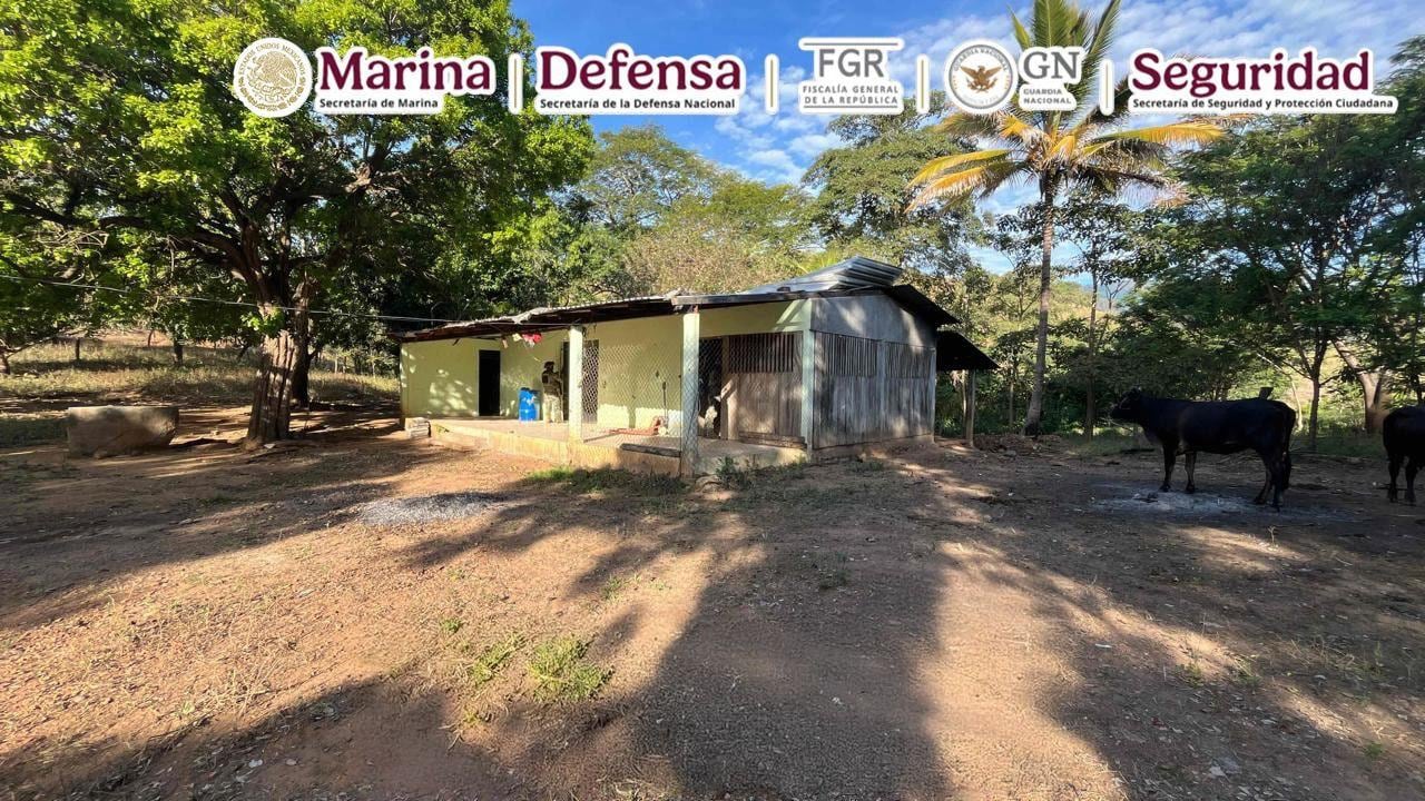 Autoridades federales desmantelan inmuebles usados para elaborar drogas sintéticas en Guerrero