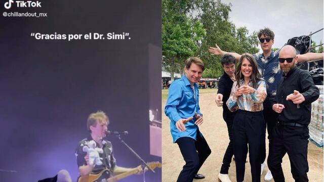 Alex Kapranos, vocalista de Franz Ferdinand, recibe con gusto su Dr. Simi (VIDEO)