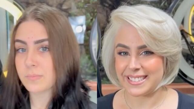 TikTok se sorprende que un corte de cabello lograra hacerla ver como una anciana
