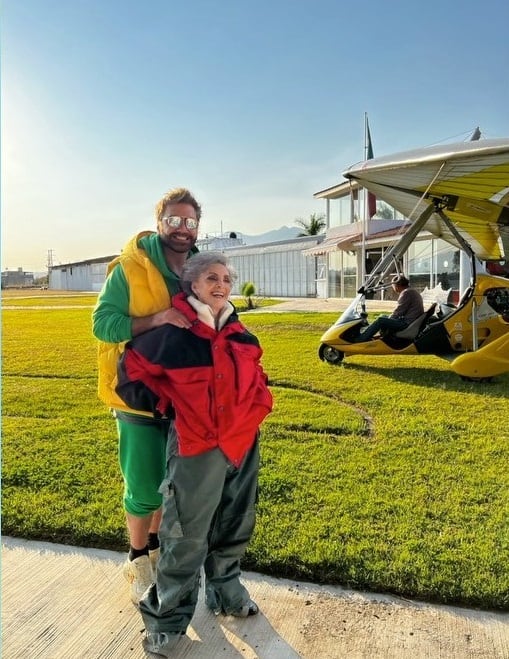 Alejandro Fernández y Doña Cuquita