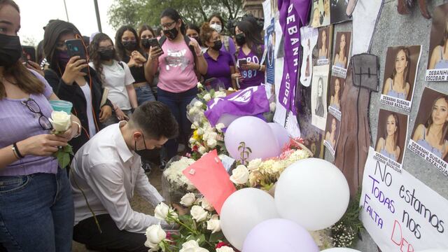 Protesta por justicia para Debanhi