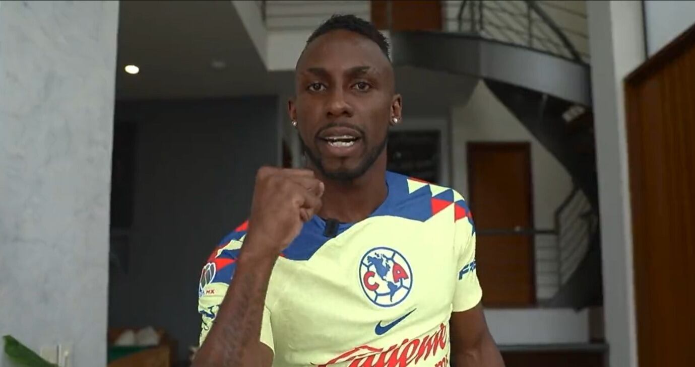 El Club América presentó a Julián Quiñones como su nuevo refuerzo para el Apertura 2023.