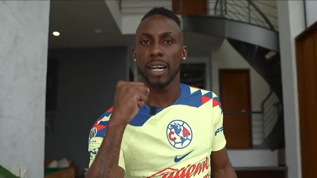 El Club América presentó a Julián Quiñones como su nuevo refuerzo para el Apertura 2023.