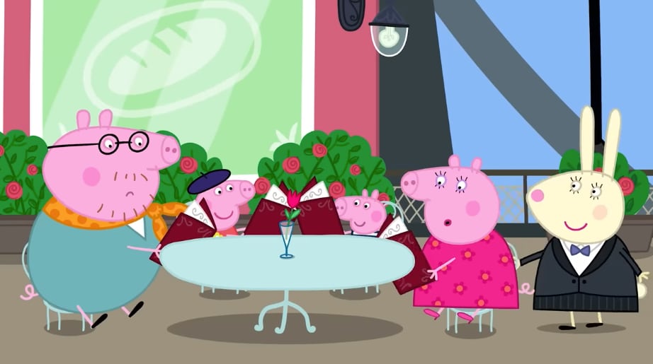 Peppa Pig por el Día Internacional del Croissant