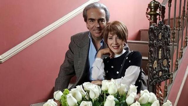 Edith González y Lorenzo Lazo