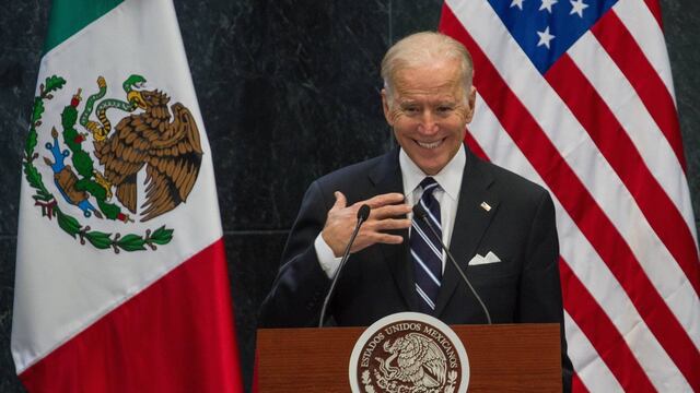 Joe Biden. Visita a México.