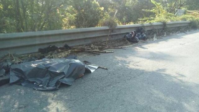 Restos humanos hallados en Cosamaloapan. Violencia.