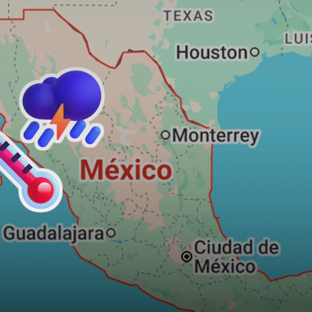 Lluvias y calor extremo golpearán México este domingo: pronóstico por estado