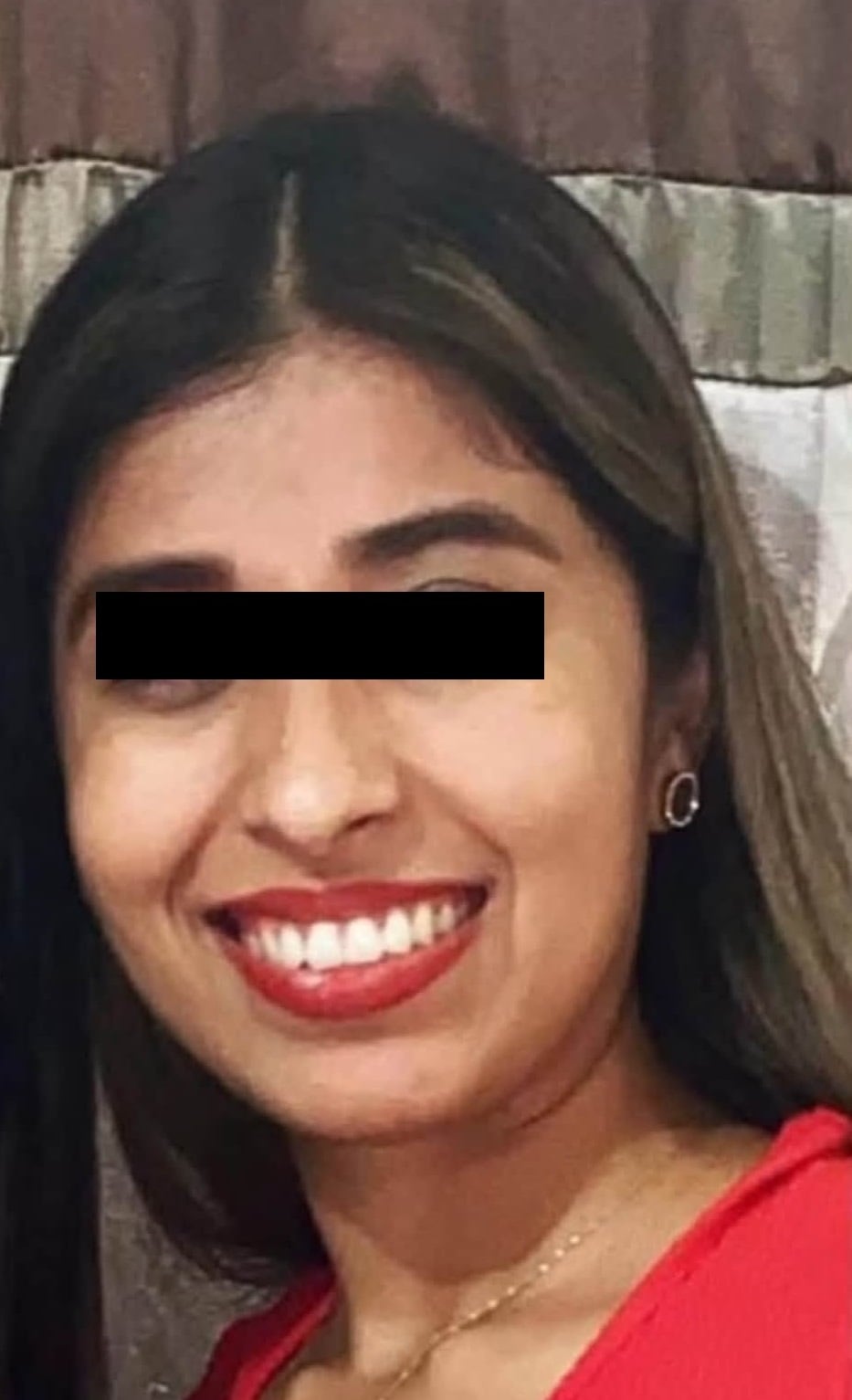 Presunta responsable del doble feminicidio de Dinorah y Denisse en Matamoros, Tamaulipas.