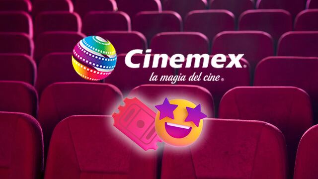 Boletos de Cinemex a 29 pesos