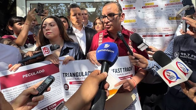 Morena denuncia a Samuel García y a Mariana Rodríguez por presunta triangulación de recursos