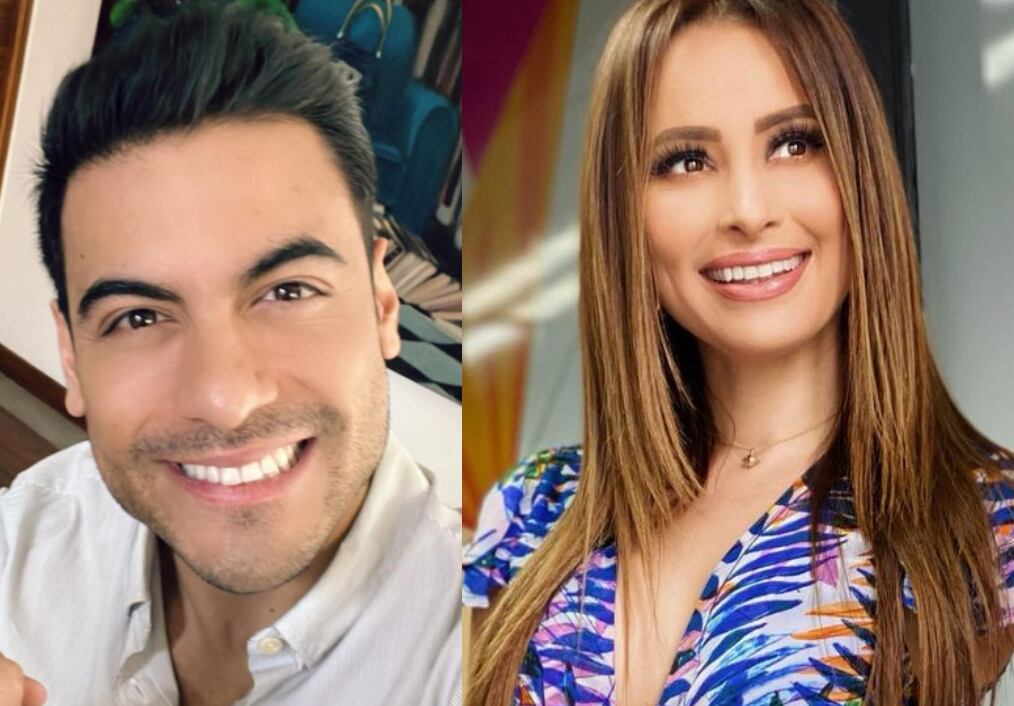 Carlos Rivera y Cynthia Rodríguez