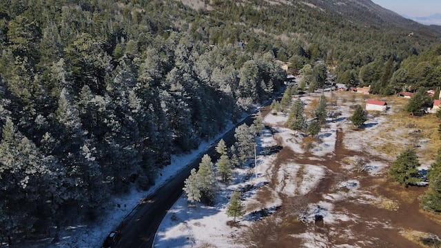 Advierten de posible caída de nieve en sierras de Chihuahua y Coahuila
