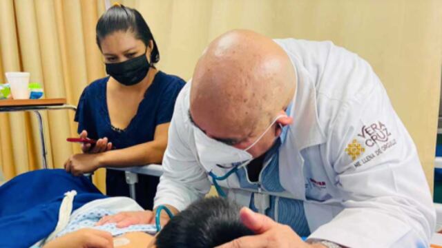 Niño de Veracruz se recupera