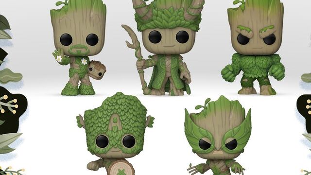 Funko Pop! de Groot vestido como Los Vengadores
