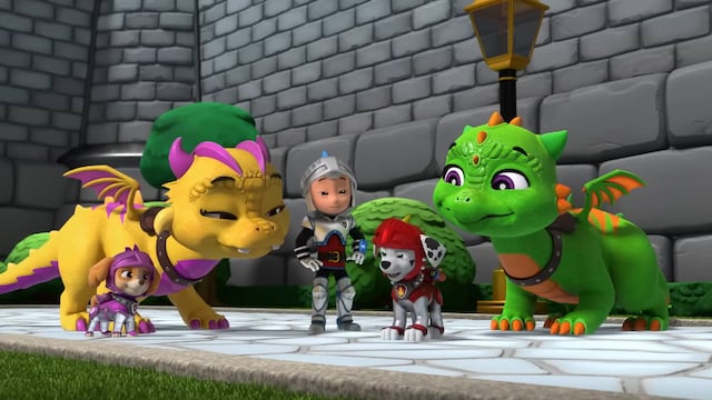 Paw Patrol por la fiesta de San Jorge