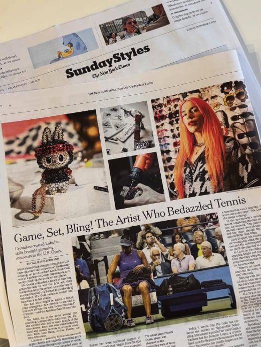 Kerin Rose Gold crea los Labubu de Naomi Osaka