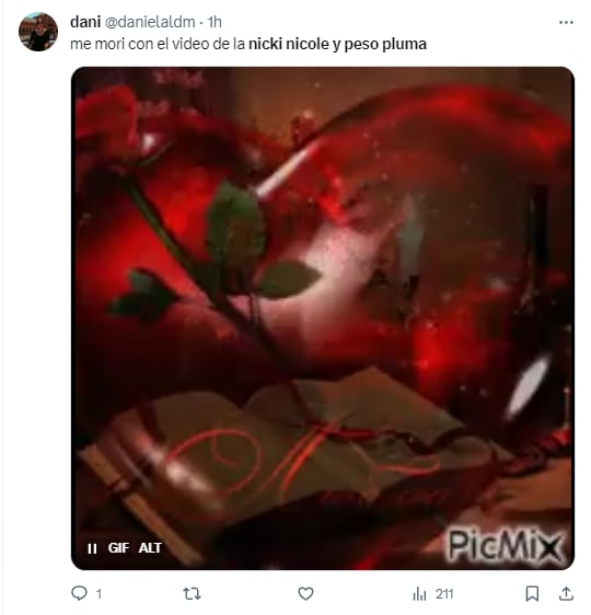 Memes por el beso de Nicki Nicole y Peso Pluma