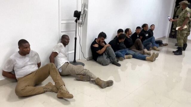 Detenidos por asesinato del presidente de Haití