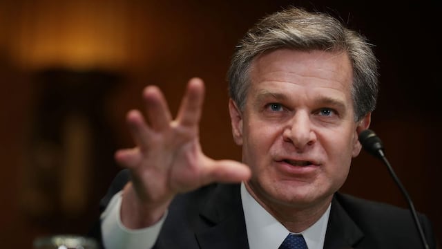 director del FBI, Christopher Wray