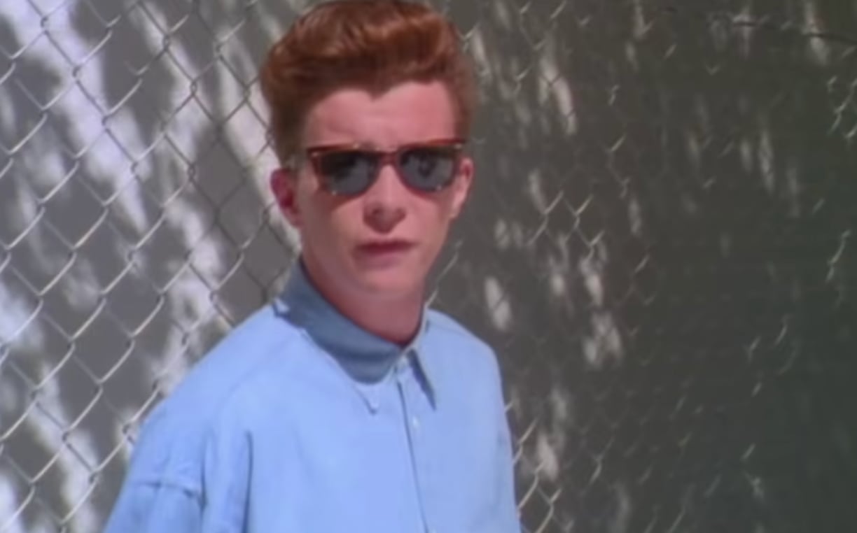 ‘Never Gonna Give You Up’, Rick Astley