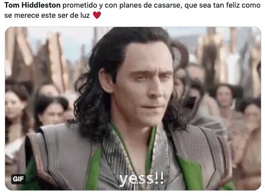Memes sobre el compromiso de Tom Hiddleston