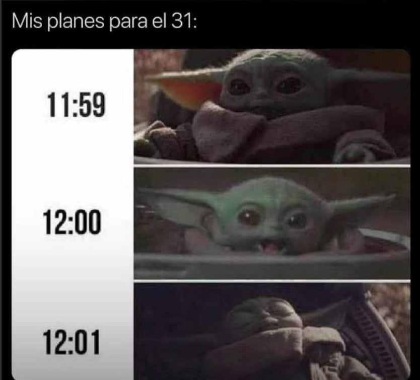 Los mejores memes de Año Nuevo