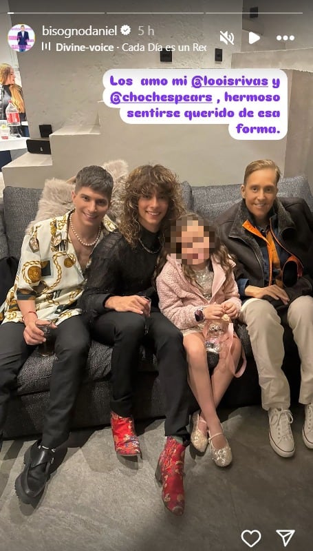 Daniel Bisogno reaparece feliz y junto a su hija, Michaela