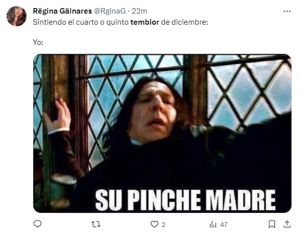 Memes por el sismo del 14 de diciembre
