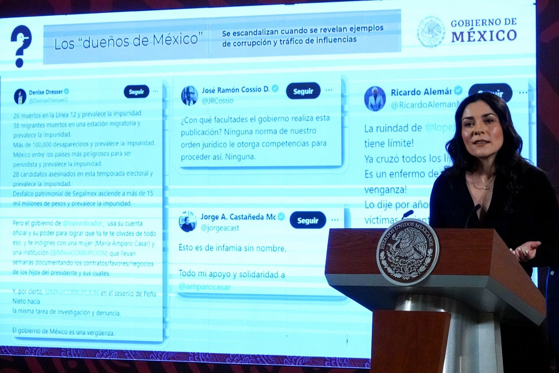 Quién es quién en las mentiras del 8 de mayo