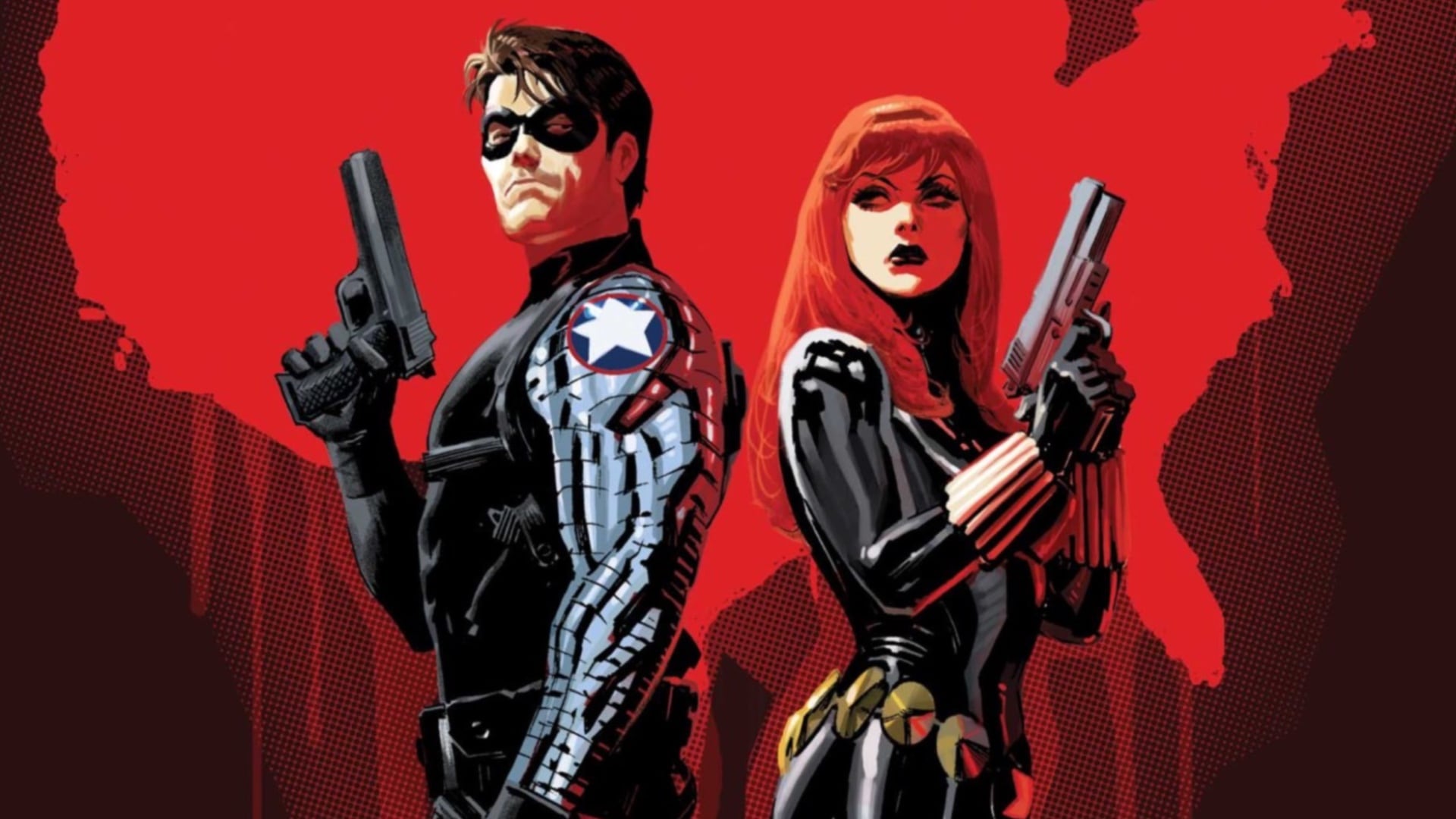 Black Widow y Winter Soldier