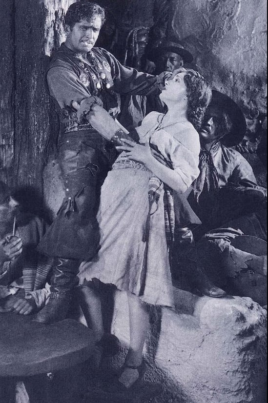 Lupe Vélez en la película The Gaucho