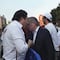 VIDEO: Mario Delgado y Arturo Zaldívar viven curioso momento durante cierre de pre campaña de Claudia Sheinbaum
