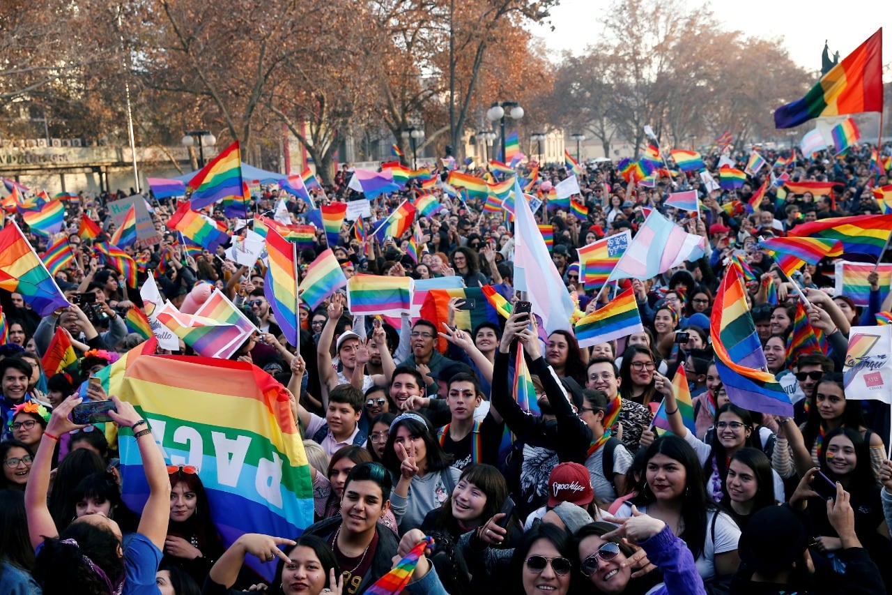 Marcha LGBT en Santiago, Chile
