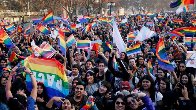 Marcha LGBT en Santiago, Chile