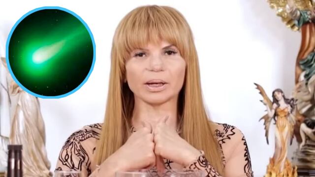 Mhoni Vidente dice que el cometa verde trajo sismos y OVNIS